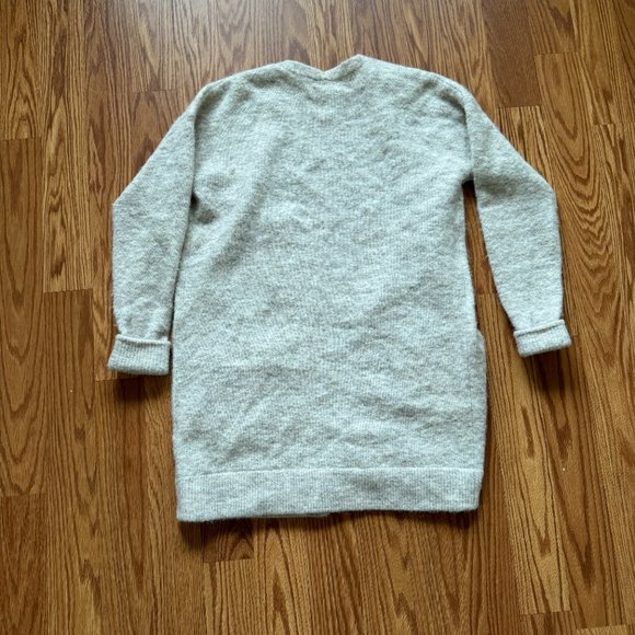 Wilfred Free Aronson Alpaca Wool Blend Long Cardigan Sweater Size S - Picture 4 of 4